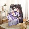 Cute Anime Mo Dao Zu Shi Throw Blanket Personalized Blankets On For The Sofa/Bed/Car Portable 3D Blanket For Kid Home Textiles