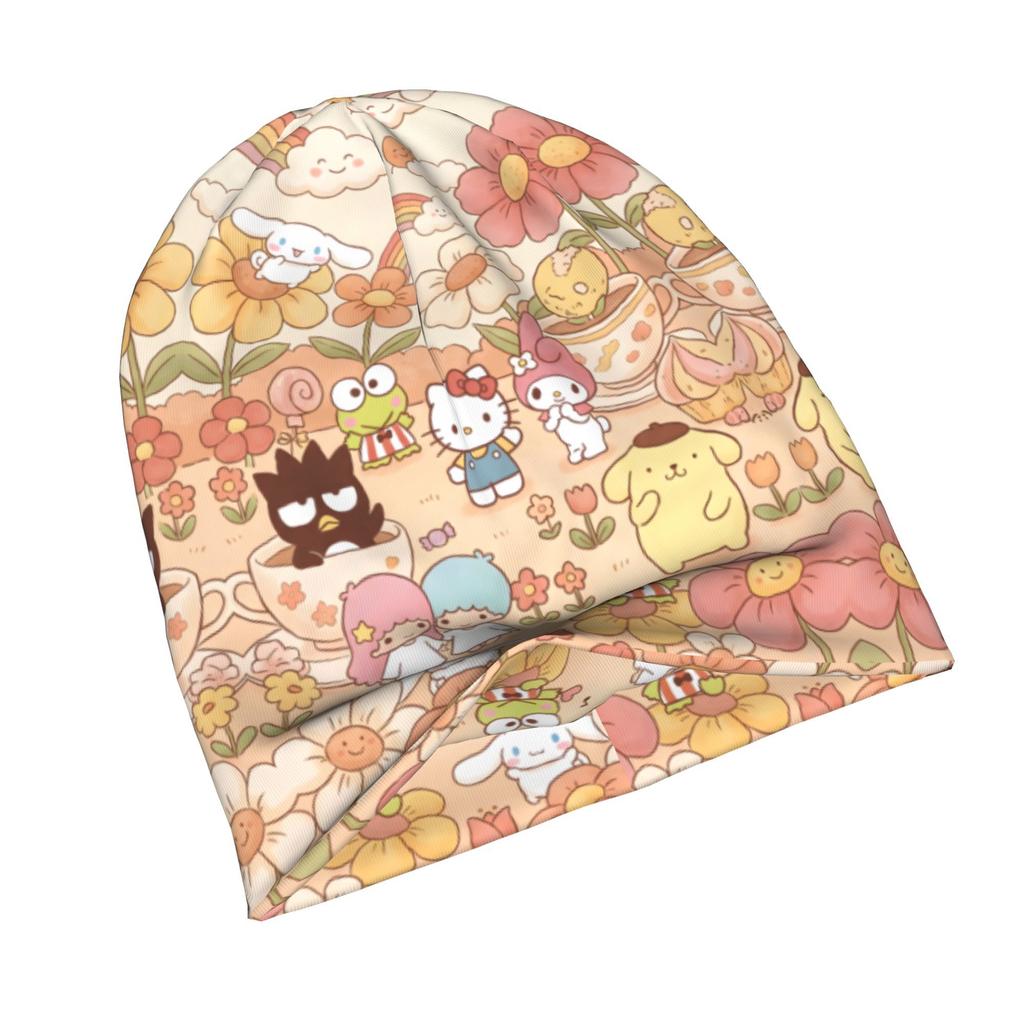 Flowergardensanrio Adult Knit Beanie with Easy Modern Style, Effortlessly Fits Seasonal Wardrobes And Pairs Well with Jackets Or Casual Looks
