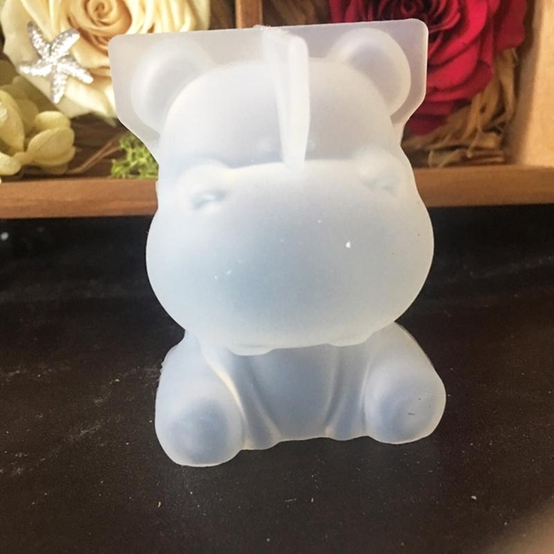 Löwe Großer Ohr Hund Nilpferd Ornament Silikonform Epoxid Schmuckform Harz Guss Anhängerform Geeignet für DIY Handwerk