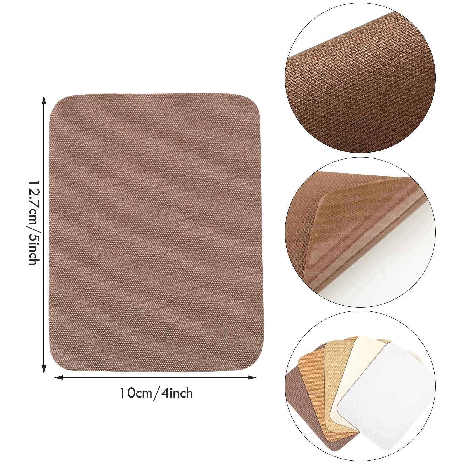 

M-Modern-30Pcs 3.8 X 5 Inches Fabric Iron-On Patches Iron On Mending Fabric Inside Or Outside Clothing Repair Patch For Pants разноцветный