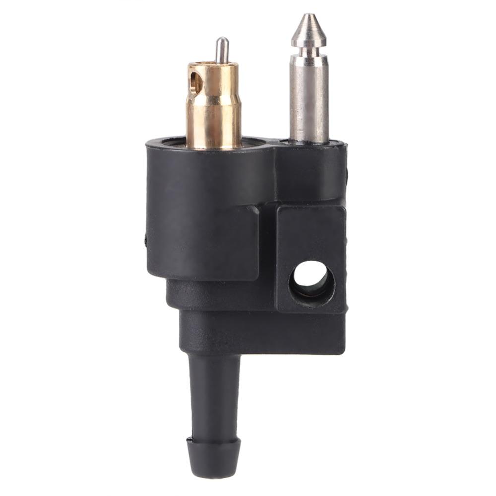 Connettore Serbatoio Carburante in Plastica Connettore Maschio Nero Giunto Tubo Motore Fuoribordo Motore Fuoribordo