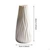 Porcelain Vase Flower Art Table Centerpiece Novelty Jar Holder for Housewarming Gift