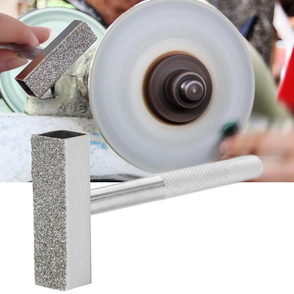 Diamond-coated Grinding Wheel Dresser Thicken Sharpening Diamond Stone Dresser Metal Sanding Disc Abrasive Tools Bench Grinder