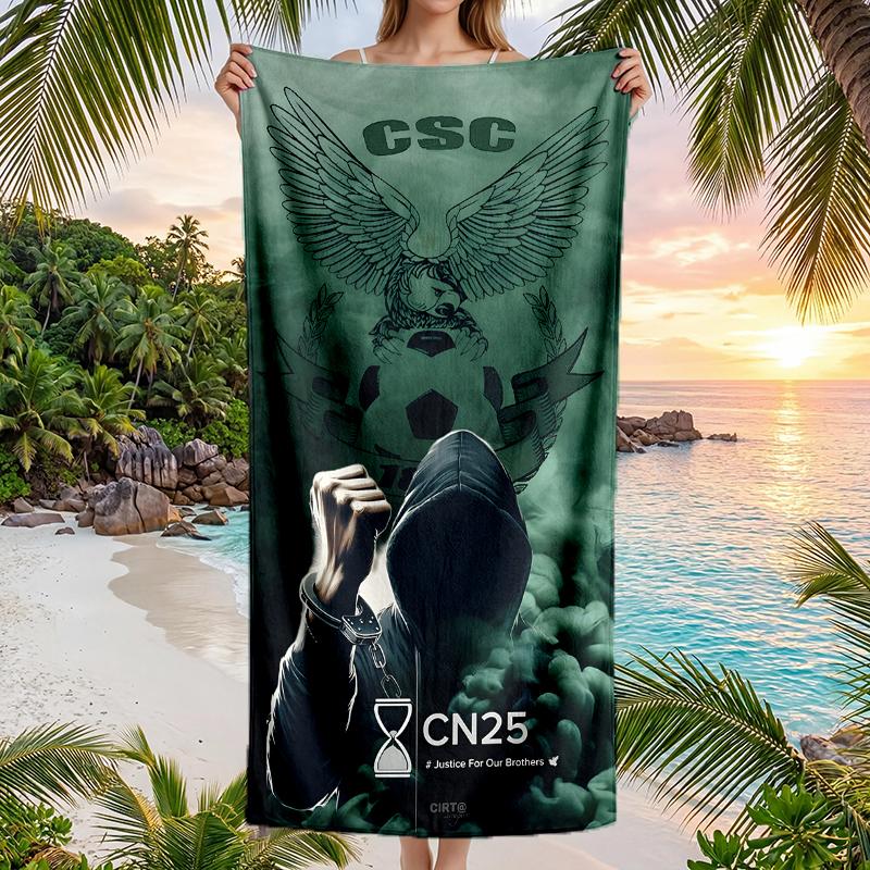 Csc Fashion Beach Towel: Ideal for Summer Adventures Soft, absorbent and quick drying suitable for swimming and bathing