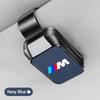 For BMW X1 X3 X4 X5 E46 E90 F20 E60 E39 F10 M1 M2 M3 M5 M6 E87 M Car Sun Visor Glasses Clips Interior Eyeglasses Storage Holder gzsh02