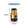 Jundingying 350A Insulated Copper Core Welding Nut (10-pack)