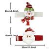 Christmas Cartoon Doll Curtain Tieback - Festive Window Decoration Easy-to-install Clips