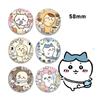 Cartoon Brooch For Kids Gift Enamel Pin Anime Pins Tinplate Chest Badge Hanging Bag Decor