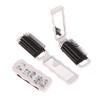 Mini Hair Brush Folding Massage Comb Head Massage Anti-Static Portable Travel Hair Brush Girl Hair Combs With Mirror