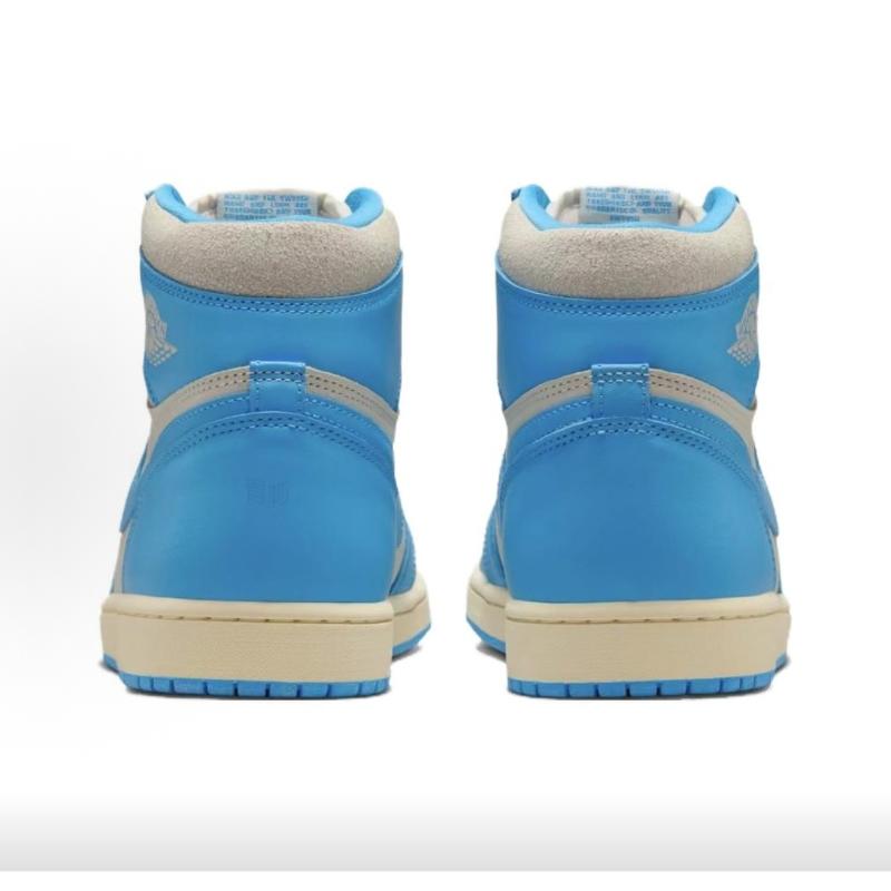 Air Jordan 1 Retro High OG UNC Reimagined Herren-Sneaker Blau Dunkelpuderblau Sail DZ5485-402
