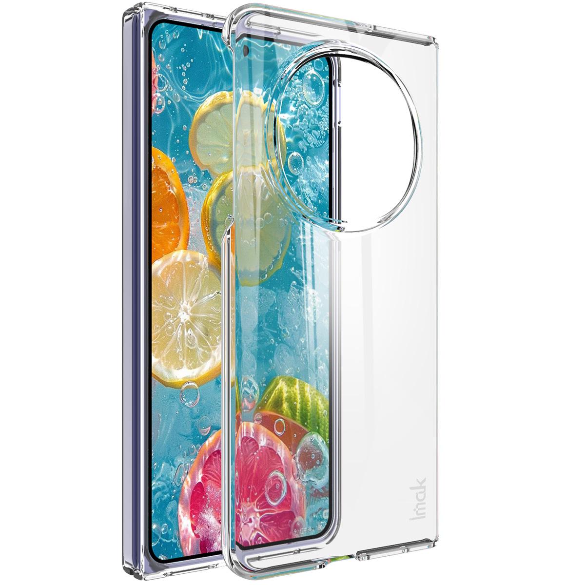 

IMAK Crystal Case II Pro for Oppo Find N5 5G Case Clear PC Phone Cover (Upper Cover+Lower Cover) A