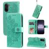 For OnePlus Ace 5 Racing 5G/OnePlus Nord CE5 5G Case Floral Pattern PU Leather Wallet Stand Phone Cover