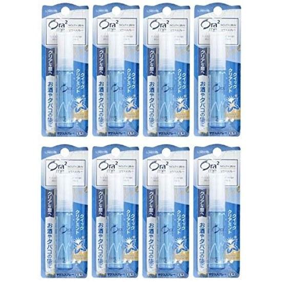 Aura 2 Breath Fine Mouth Spray Quick Mint 6ml8 pieces