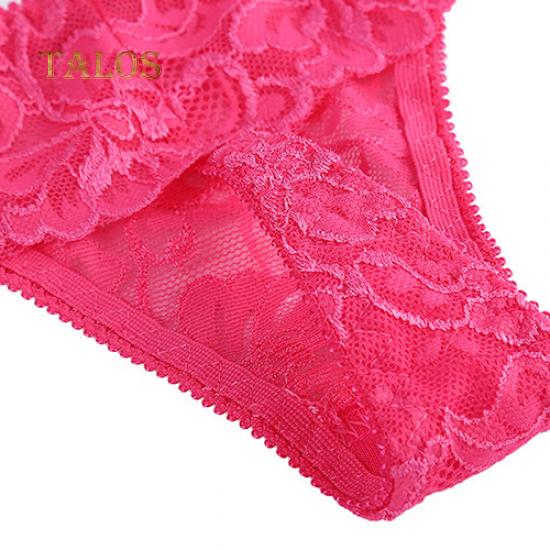Talos Sexy Women's Lace Panties Soft Briefs Knickers Lingerie Underwear Thongs G-String