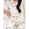 Kawaii Miffy Pajamas Cartoon Colorful Polka Dot Miffy Summer Pajamas for Girls New Style Short-sleeved Short Pants Home Wear Set