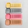 1Pc Multifunctional Washing and Drying Rack, Silicone Wall-Mounted Makeup Brush Drying Rack, Eyebrow Pencil and Eyeliner Storage Rack