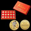 15 Pcs Chinese Horse Coin Set 3.5cm Diameter Exquisite Pattern Iron Year of Horse Collectible Coins