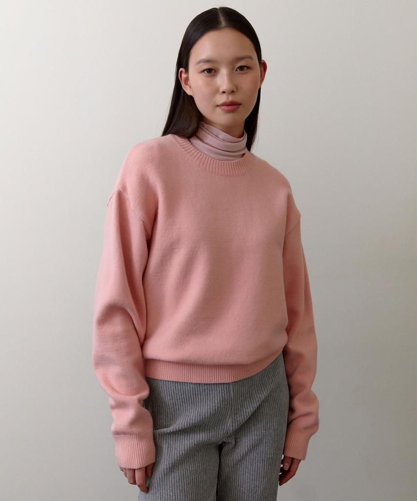 38COMEONCOMMON Classic Crewneck Knit (Light Pink)
