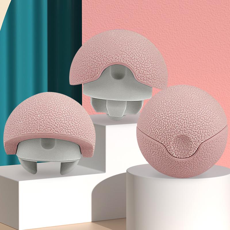 3-in-1 Handheld TPE Fascia & Yoga Massage Ball for Muscle Relaxation