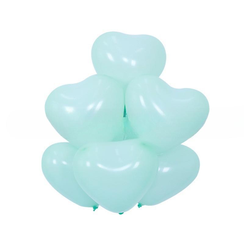Heart Shaped Balloon Macaron Color Birthday Wedding Wedding Party Supply Decoration Confession Romantic Balloon Photography Prop
