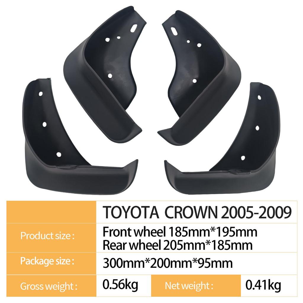2005-2009 Toyota CROWN Car Tire Mudguard