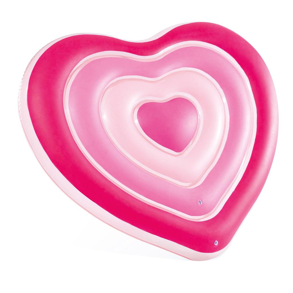 Inflatable Beach Mattress Heart 155 X 135 Cm Intex 58727