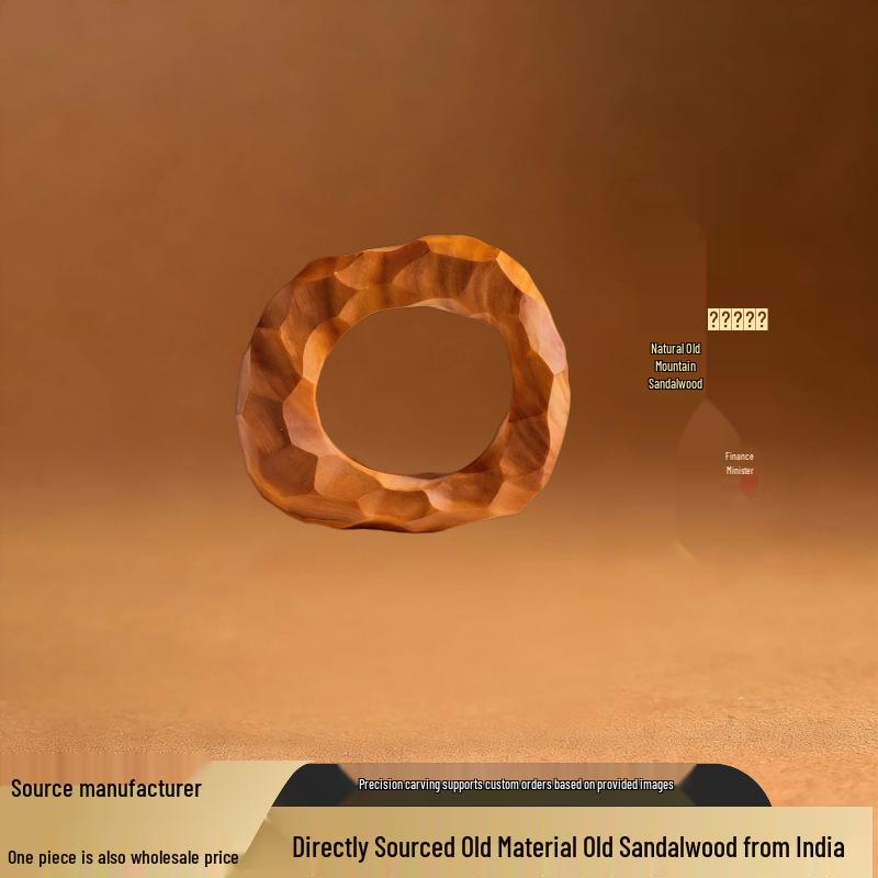 Old Mountain Sandalwood Dynasty Pendant: New 2025 Unisex Wooden Necklace, Exquisite High-Grade Gift