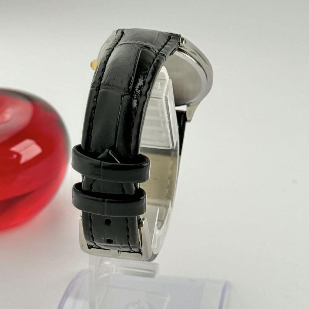 [USED] Seiko White Shell 8J41-0AJ0 Unisex Strap Watch 590