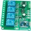 4-Channel Bluetooth 5.0 Relay BLE Bluetooth Mesh Networking Phone APP Remote Switch