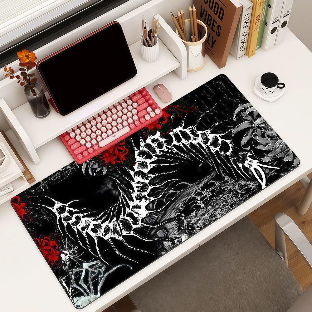 Anime Ttokyo Gghoul Mouse Pad Square Office Gaming Desk Mat Waterproof Nonslip Rubber Decorative