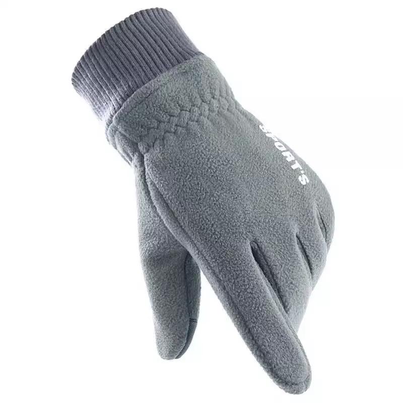 Winter Gloves for Women, Fleece-Lined, Thickened, Warm, Cute, Suitable for Cycling, Windproof, Cold-Proof, Touchscreen Compatible, Winter Season