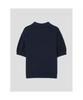 8SECONDS Collared Short Sleeve Pullover Navy