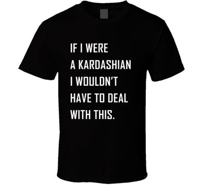 T-shirt Kardashian