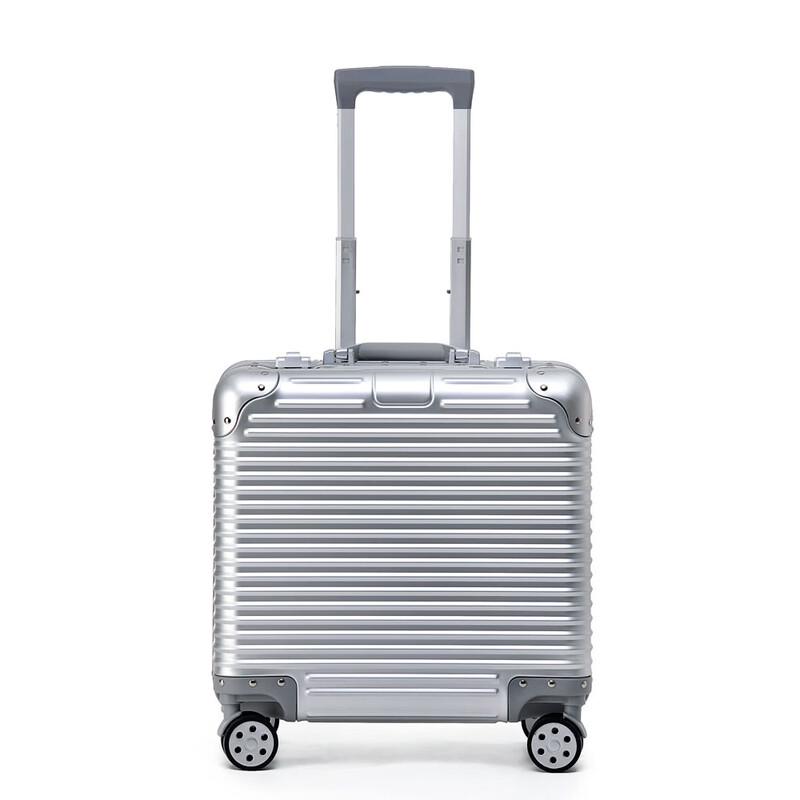 JOURHEY SHI 18-inch Aluminum Magnesium Alloy Carry-On Suitcase