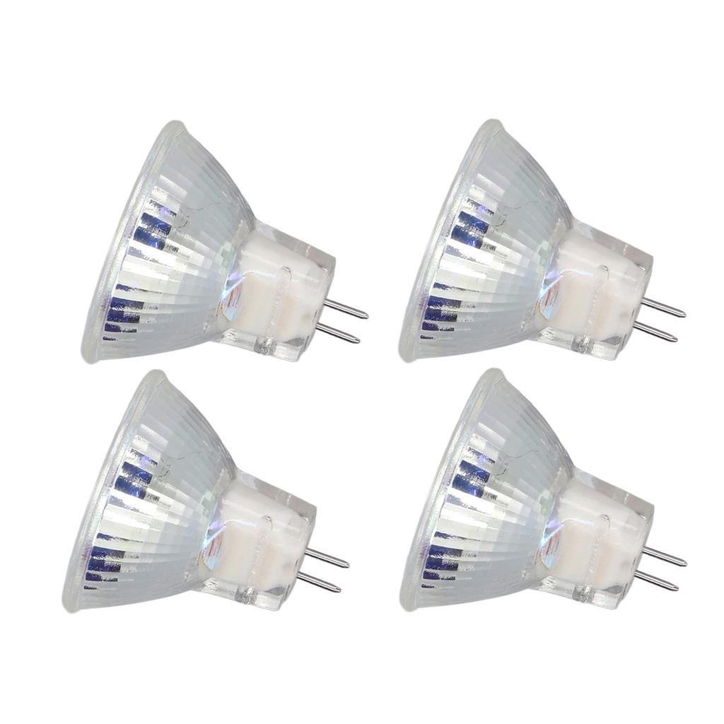 4PCS MR11 12LED Light Bulb 2W 300LM Spot Light Bulb Double Pin Base Landscape Light BulbWarm White
