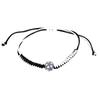 Trendy Sports Enthusiast Accessory Sports Themed Braided Bracelet with Adjustable Cord Hand Woven Rope Wristband for Enthusiasts