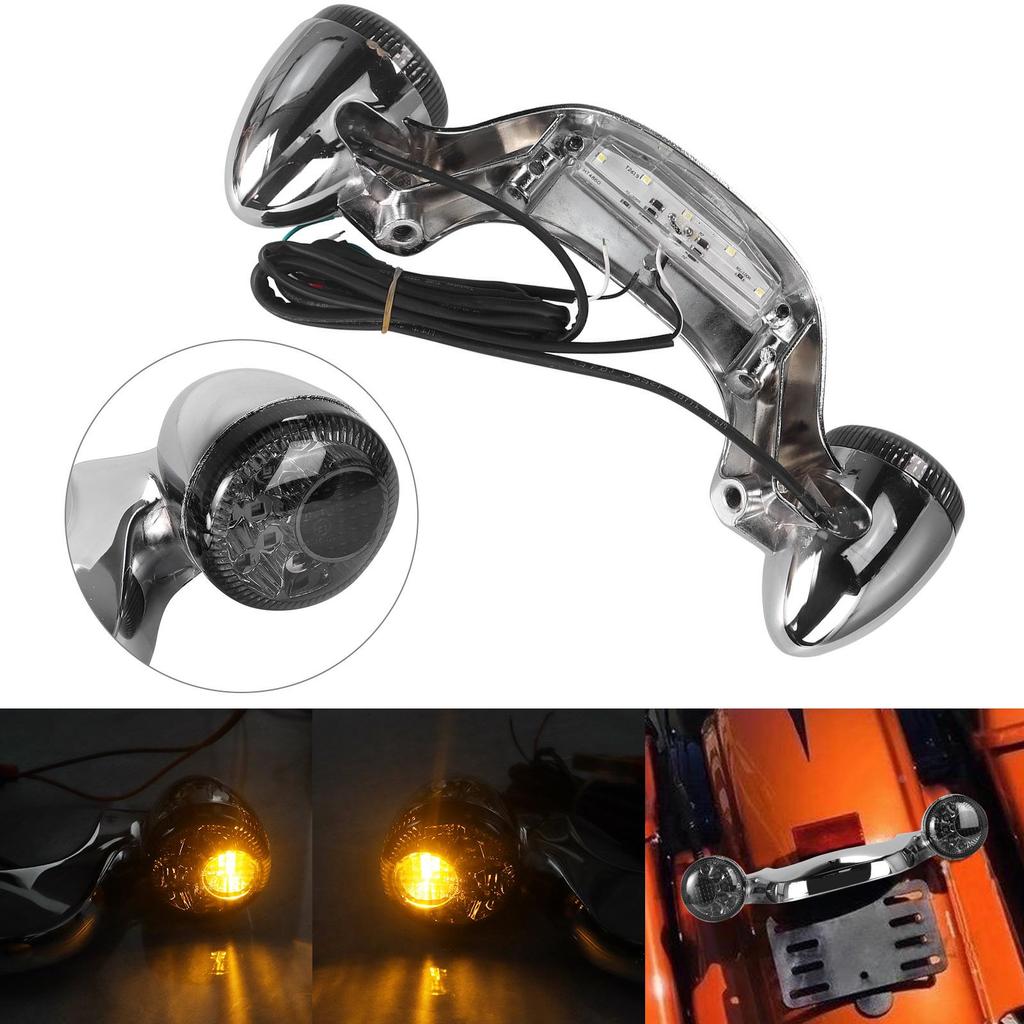 Harley Street Glide LED Tail Light with Turn Signal & Bracket