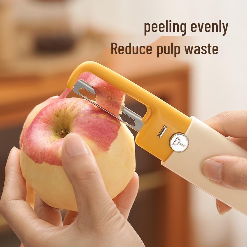 Portable Multi-functional Peeler & Fruit Knife for Indoor and Outdoor Use
