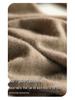 Men's 2024 Autumn/Winter Cashmere Crew Neck Loose Fit Sweater - Warm Business Casual Knit Base Layer