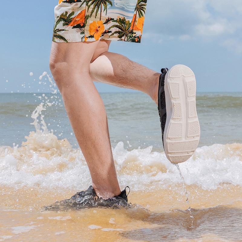 TUINANLE Herren Damen Outdoor Sport Aqua Schuhe Schnelltrocknend Strand Schwimmen Fitness Waten Wandern Wassersportschuhe