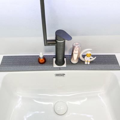 Tappetino per Rubinetto Yousheng per Cucina Asciugatura Rapida in Pietra Paraspruzzi per Lavello del Rubinetto Tappetino Drenante in Diatomea Protezione Innovativa per Rubinetto