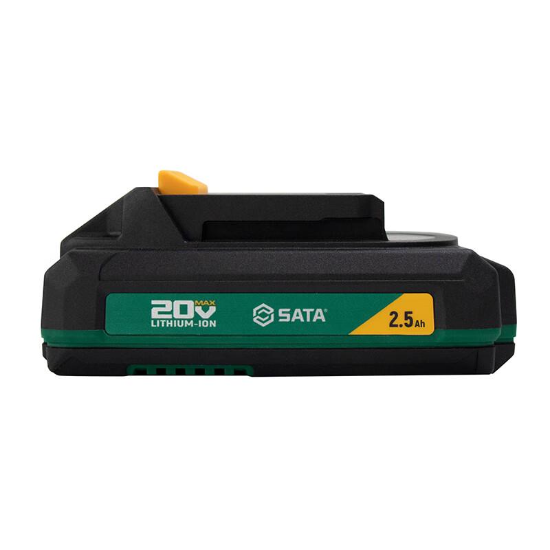 SATA ChiE Series 20V 2.5Ah Lithium-ion Battery Pack CN plug (adapter included)