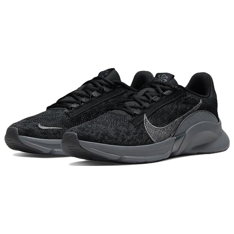 New Nike SuperRep Go 3 Flyknit Black Iron Grey DH3394-001