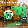 20V Cordless Electric Blower Powerful Leaf Cleaner with Battery Power Drop Shipping for EU
