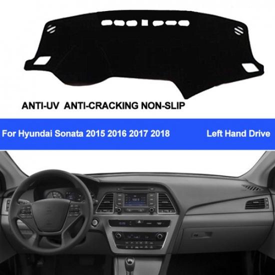 Car Dash Mat Dashboard Cover Dashpad For Hyundai Sonata 2015 2016 2017 2018