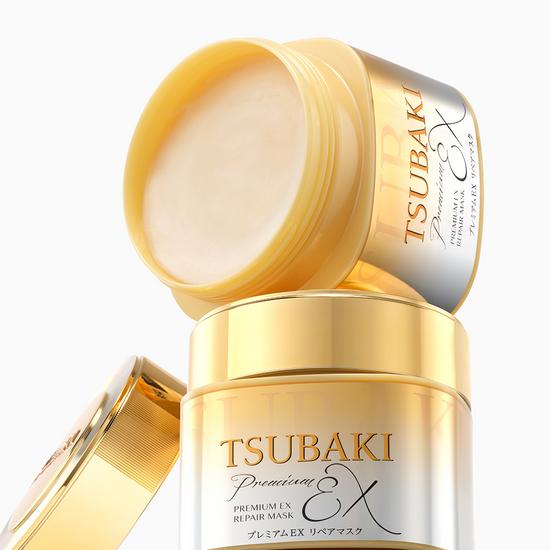 Tsubaki Premium EX Repair Mask 180g x 2
