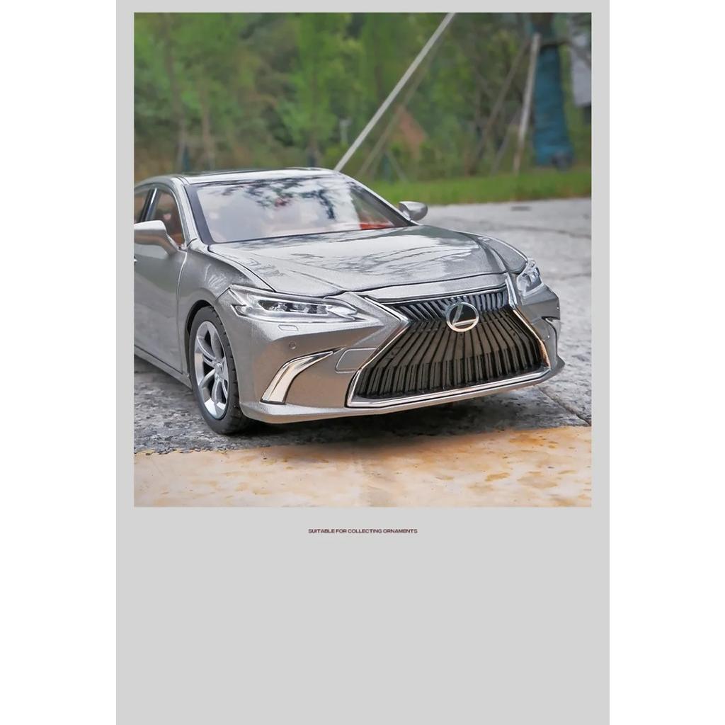 1/24 Lexus ES300 Sedan Alloy Scale Car Model Diecast Metal Miniature Car Model Collection Children Birthday Toy Car Vehicle