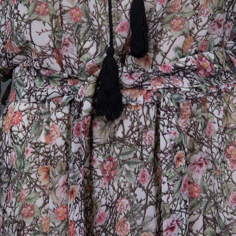 Robe longue multicolor fleurie bohème Femme PLEASE