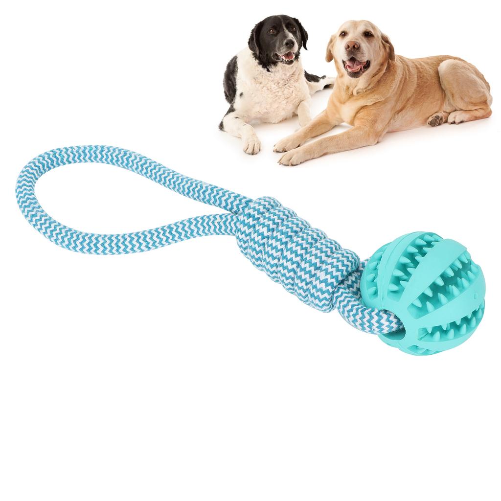 Cotton Rope Outdoor   Dog Leakage Clean Teething Rubber Chewing Toys Pet Supply