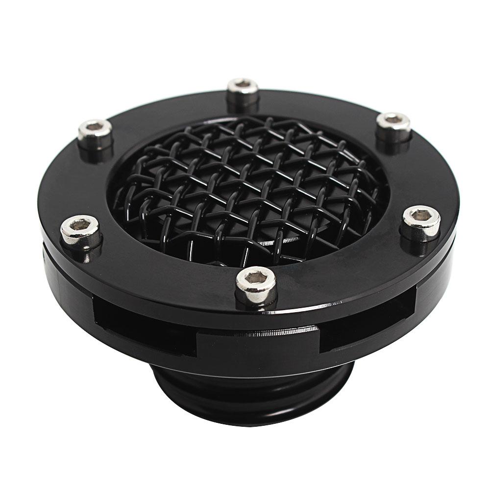 Motorcycle CNC Aluminum Copper Fit For Harley Sportster XL 1200 883 48 Softail Dyna Road King Grid Oil Tank Caps Fuel Tank Cover